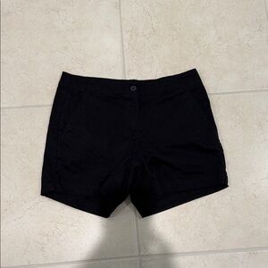 Nautica Black High-Waist Tailored Women's Shorts